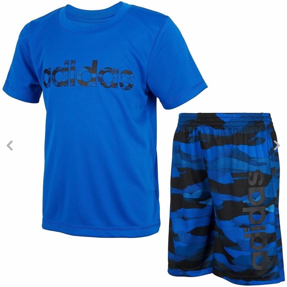 ADIDAS BOYS SIZE 4 MATCHING TWO PIECE SET - Picture 2 of 6